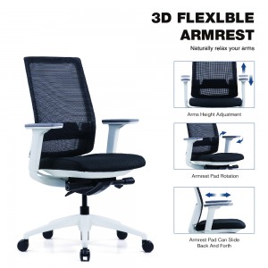 Vix Ergonomic Mesh Fabric Office Chair