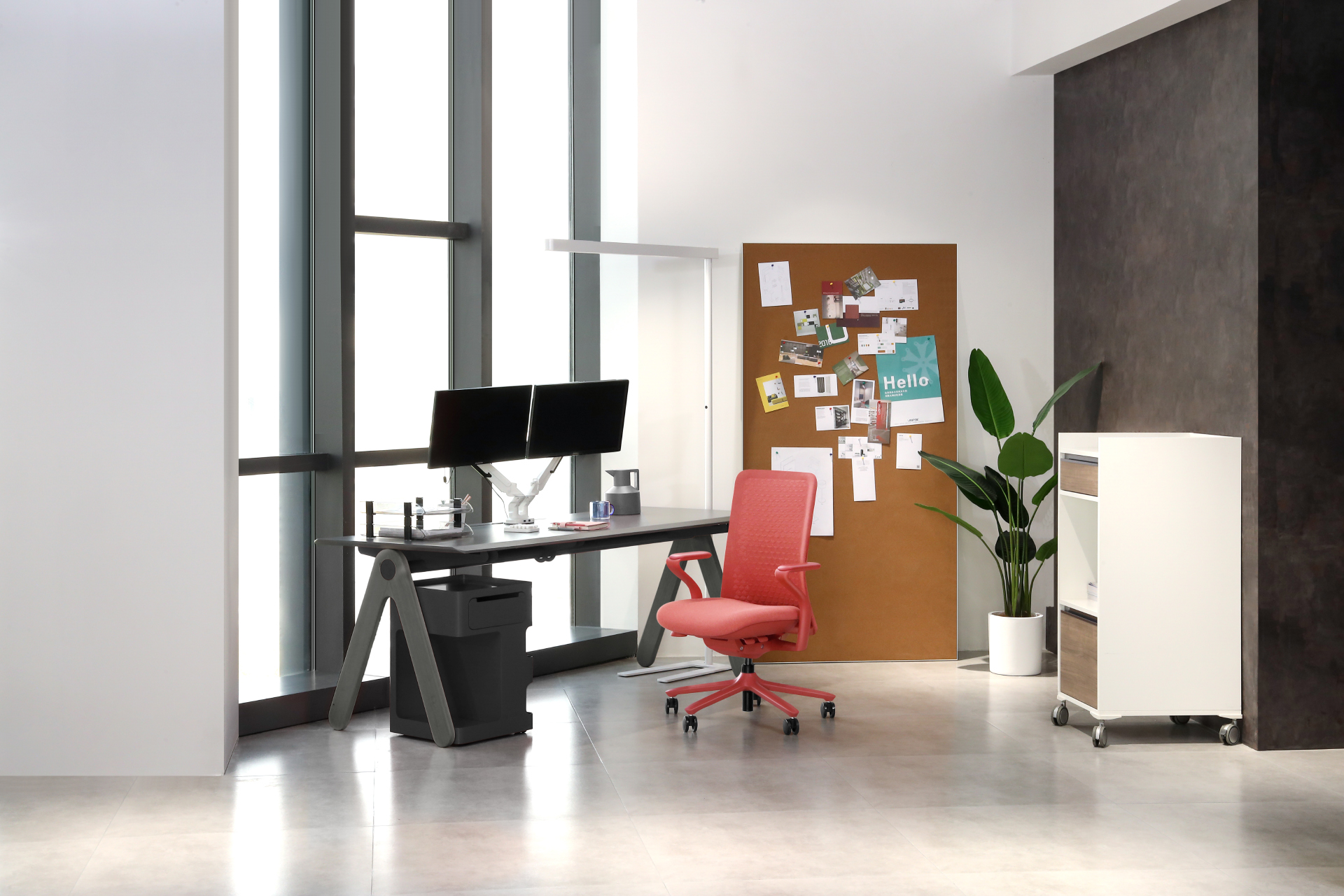 poly office chair
