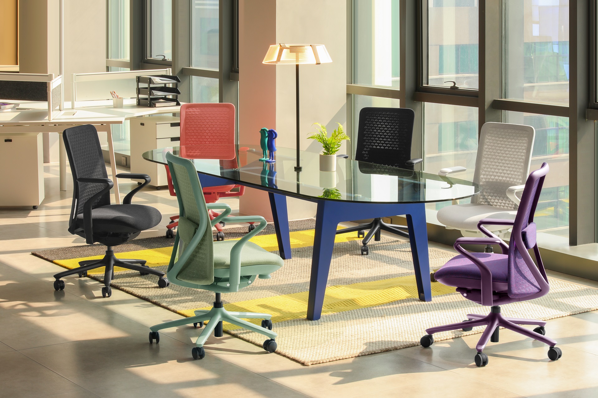 poly office chair