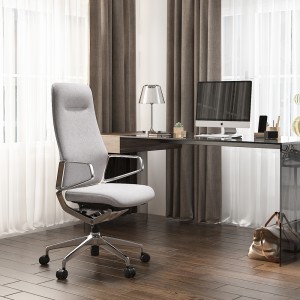 Grey Fabric Office Chair