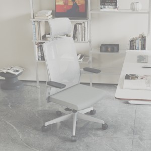 Europe style for Swivel Ergonomic Chair Professional Executive Chair Adjustable Armrest Mesh Comfortable High Back Luxury Ergonomic Office Chair