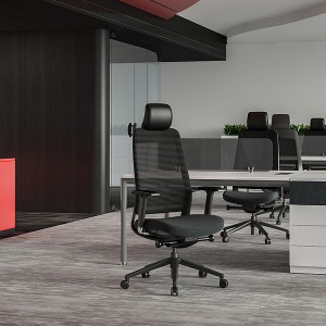 Black Mesh stylish office chairs for Staff