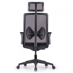Butterfly Lumbar Support High Back Ergonomic Office Chair with Headrest