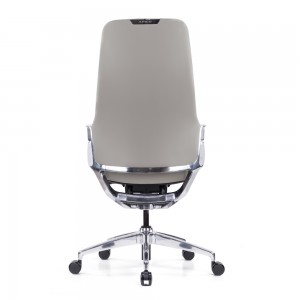 Office Chair China Factory Leather Fixed Arm Swivel Chair High Back
