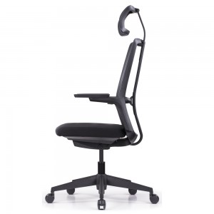 Butterfly Lumbar Support High Back Ergonomic Office Chair with Headrest