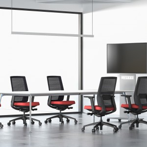 Executive Ergonomic Adjustable Rolling Mid Back Swivel Office Chair
