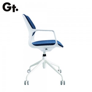 Office Furniture Guest Training Fabric Middle Back Meeting Chair