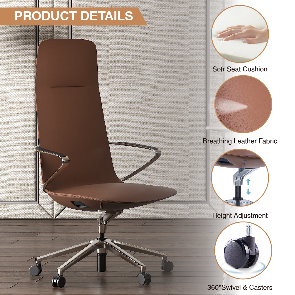 Leather office chair